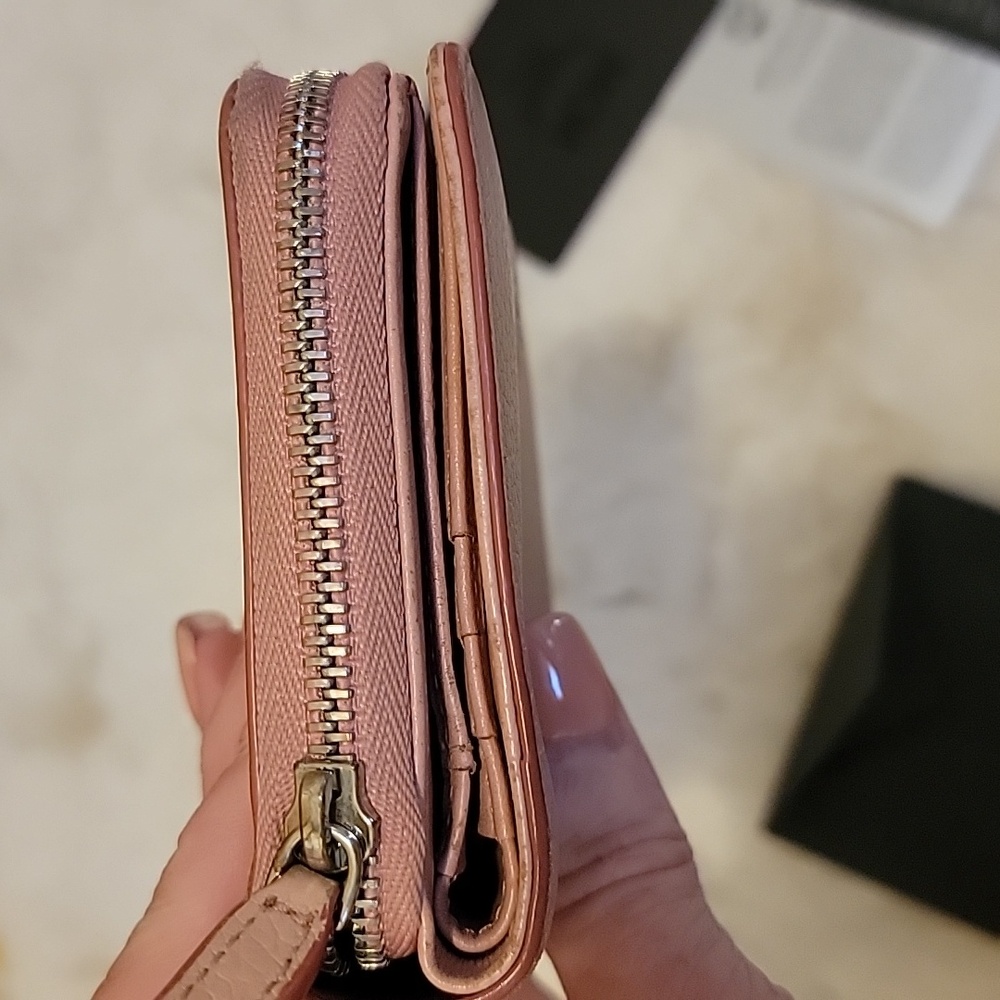 MCM Blush Pink Leather Wallet - Picture 8 of 10